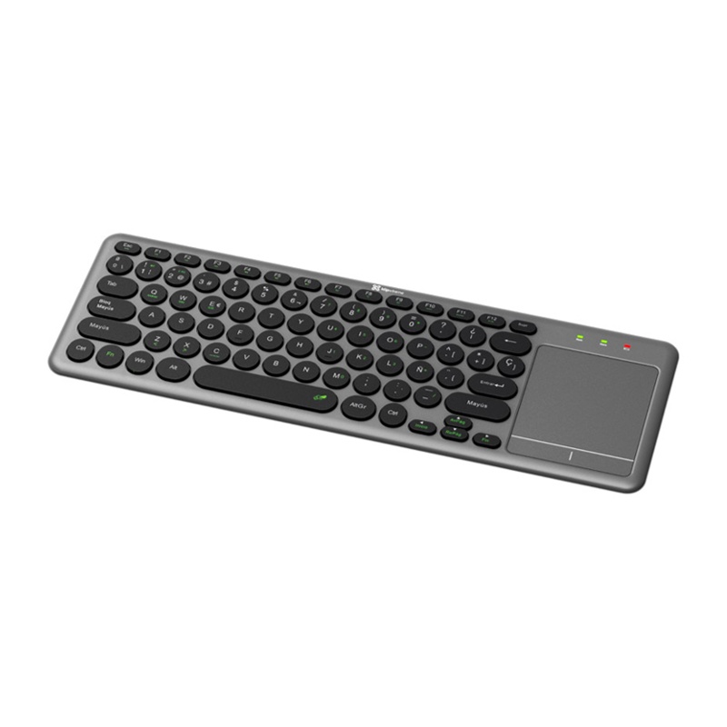 Klip Xtreme KCK-410S - Juego de teclado y ratón - inalámbrico - 2.4 GHz - con reposamuñecas - español